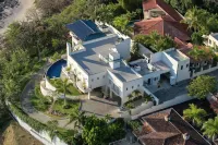 Exquisite Hilltop Villa with Luxurious Modern Design, Sweeping Ocean Views & Sparkling Infinity Pool - Private Pools