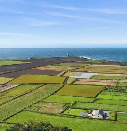 Come for the view, stay for the serenity in this 3 bedroom house near Hook Head!
