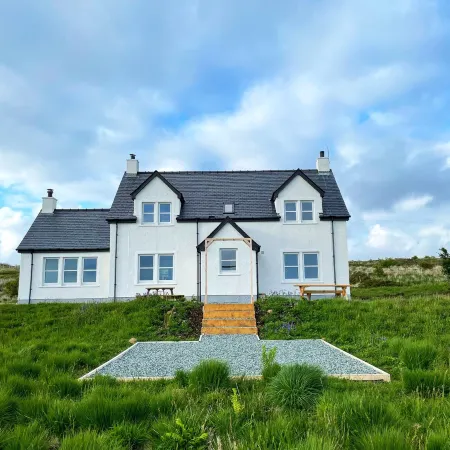 Dramatic Sea Views At Healabhal House on the Isle of Skye.