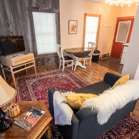Newly remodeled, private, sunny downtown apartment; near restaurants & shopping.