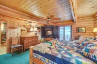 Lakefront Cabin w/ Sauna & Dock in Webster! - 3-Star