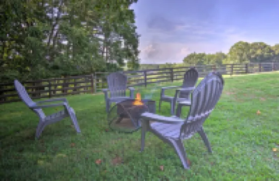 Cabin w/ Fire Pit: 7 Mi to Downtown Morganton!