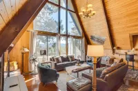A-Frame Home w/ 3 Decks & Lake Arrowhead Views!