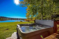 Pagosa Lakefront Home w/ Hot Tub, A/C, & Canoe!