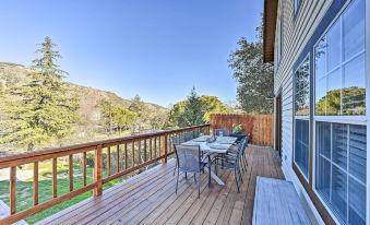 Inviting Julian Home w/ Scenic View & Hot Tub