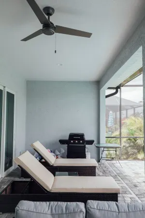 Spacious 4BR Escape with Heated Saltwater Pool & Hot Tub – Near Beaches & Golf