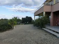 Villa a casa di san filippu seaside, panoramic view of the gulf