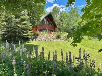Mountainside Log Cabin on Caribou Lake