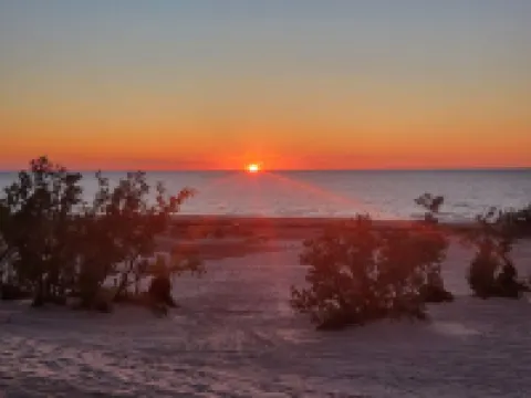 Newly built 4-bedroom cottage w/ WiFi & AC next to dunes, Lake Michigan & beach