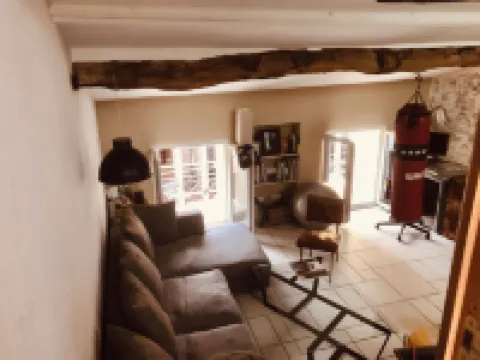 Under the roof in the center of Vence