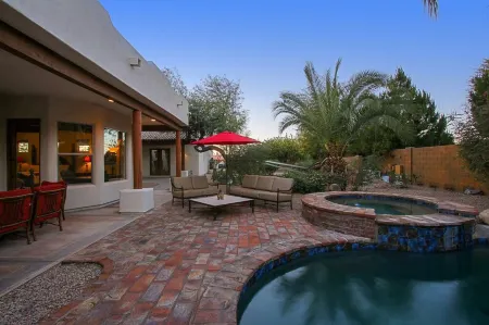 Luxury Custom Home on 1 acre, heated spa and pool, plus casita, no HOA, bring RV