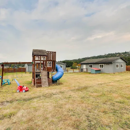 Serene Sequim Retreat w/ Deck: Pets Welcome!