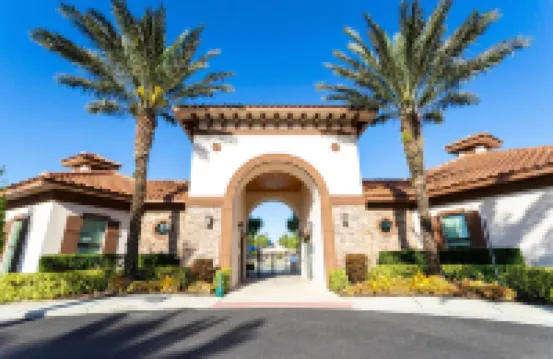 迪士尼附近絕美5卧帶泳池的房子 Solterra 7829