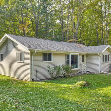 5 MI to Otter Lake: Home w/ Fire Pit & Atv Trails