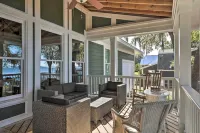 Lakefront Retreat w/ Game Room & Private Dock! - Family