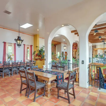Los Cerrillos Hillside Hacienda on 65 Acres!