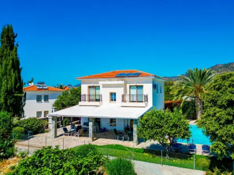 Villa Argaka Sunset Large Private Pool Walk to Beach Sea Views A C Wifi Eco-friendly - 2760