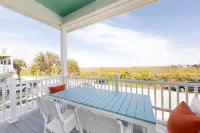 Stylish Brand-new Ocean View Home With Deck & Porch - Steps to Beach