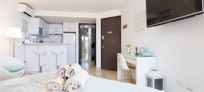 Lovely Sea View,Eagle Beach, Oasis Condominium Wifi Hotéis em Eagle Beach