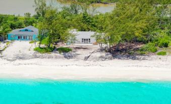 Beachfront White Palm Villa - Tar Bay