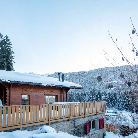 Chalet les Pars Отели в г. Грйон
