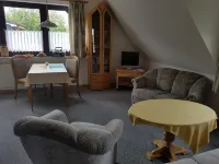 Upper apartment in Westeraccum with balcony