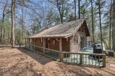Tall Pines - A cozy cabin in North GA mountains w/hot tub and mountain views! 스윙잉 브리지 온 더 토코아 리버 주변 호텔