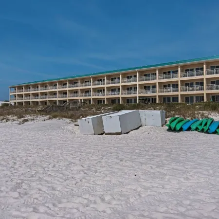 GROUND FLOOR CONDO ON THE GULF BEACH