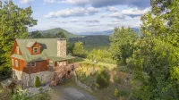 Private Stunning Mtn Views Wifi 6 Acres Jetted Tub 15 Min-Lake James EV Charger