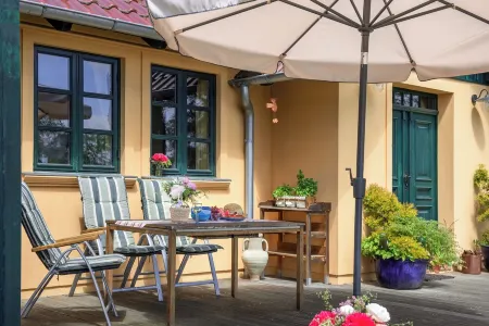 Traumhaftes Ferienhaus für bis zu 4 Personen im Idyllischen Oderbruch Отели в г. Лебус