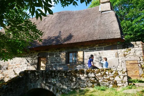 Small Auvergne house in mountain hamlet Các khách sạn ở Cantal
