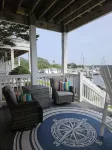 Water view condo overlooking Marina, with private deck
