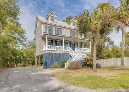 Fantasy Island Folly - Ocean View/Seclusion + Privacy - Just Steps To The Beach!