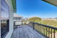 Topsail Beach Retreat with Waterway and Ocean views/access