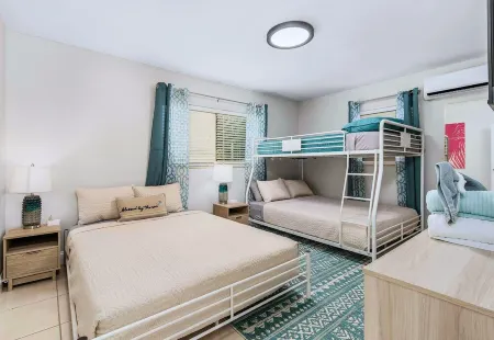 Beach Bliss: Heated Pool, 2.7Miles to Beach, Free Parking 🌊🌴 #RelaxationAwaits