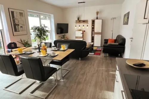 Golden Delicious Barrier-free vacation home Carport Terrace Netflix Free WIFI Hotels in Meppen