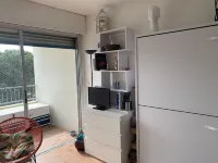 Studio Avec Terrasse Plein Centre Ville Face à la Mer, à 50 Mètres de la Plage