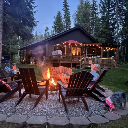 Kades cabin on piper creek
