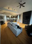 Penthouse Condo in Chicago featuring Zero Gravity Massage Chair