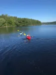 Right on the Michigamme River!