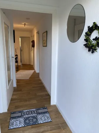 Ferienhaus Rhönschön mit Blick auf die Wasserkuppe