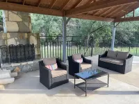 Spacious 4-bedroom house in Canyon Lake with WiFi, fitness area, large backyard
