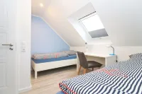 Semi-detached house for up to 8 people between Norden and Norddeich