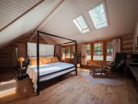 Log lodge estate in northern Michigan. A one of a kind up north experience.