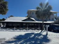 Unique Stay at PCB's Historic Log Cabin! Beach Front View-25 Steps to the Sand!