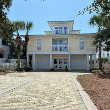 BEACHFRONT HOME~ PRIVATE POOL ~5 BR 3 BA~INLET BEACH~ 30A~Sleeps 12