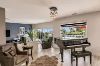 HEATED POOL WATERFRONT GULF ACCESS 4BR 3.5BA LUXURY FLORIDA HOME NEAR BEACH 🐬