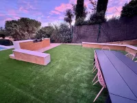 The new Mas Cabañas house with pool and barbecue