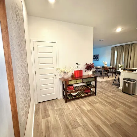 Newly built, stylish 3BR/2BA home in a quiet Bakersfield neighborhood.