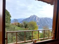 Oasi Azzurra - three-room apartment in small villa with terrace overlooking Lake Iseo